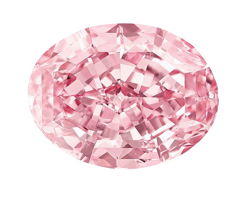 粉色的裸钻石