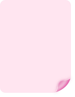 粉色卷边卷角产品框