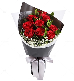 七夕情人节玫瑰花花束