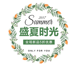 夏天盛夏时光素材