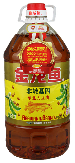 金龙鱼非转基因东北大豆油5L