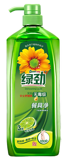 绿劲无毒级餐具净1280g