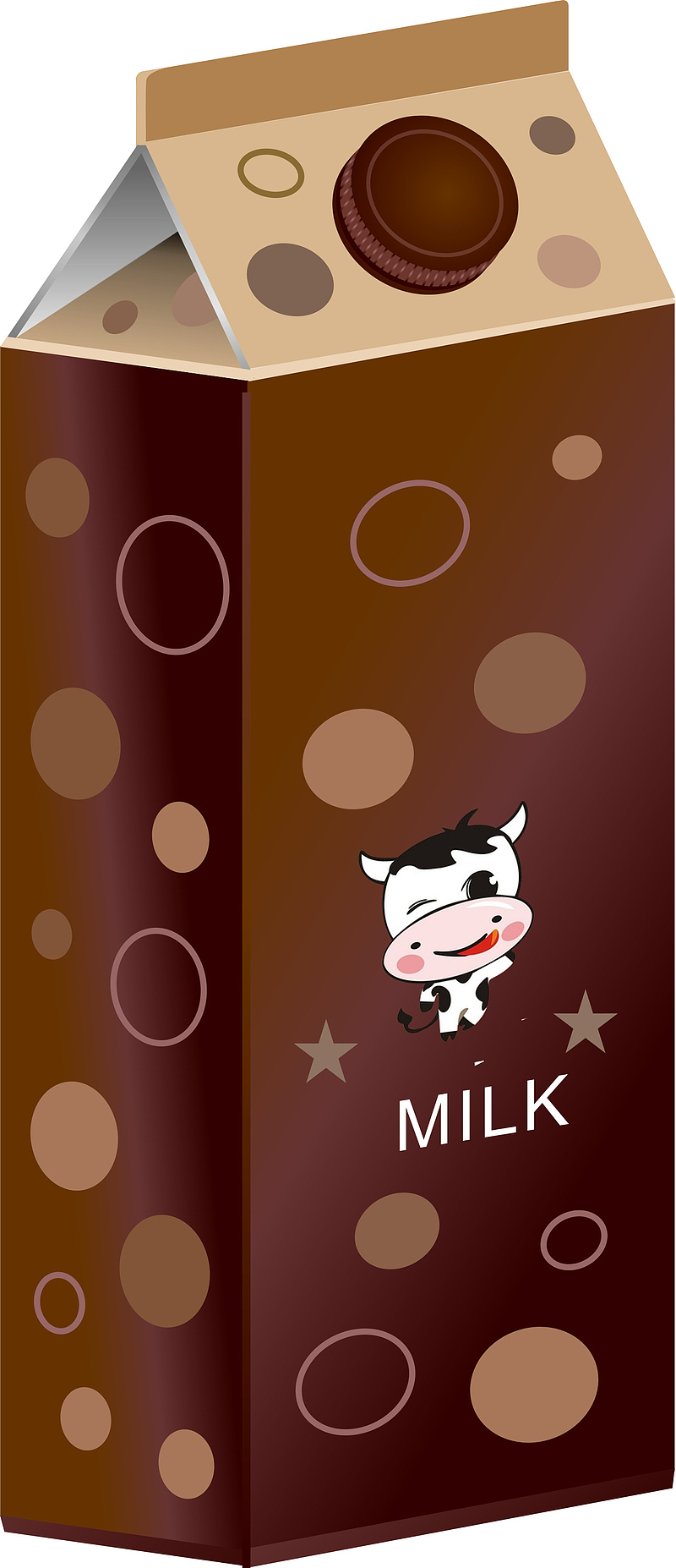 巧克力牛奶盒子