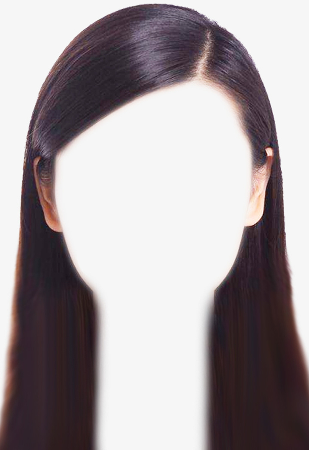 女长发证件照素材免费下载_觅元素