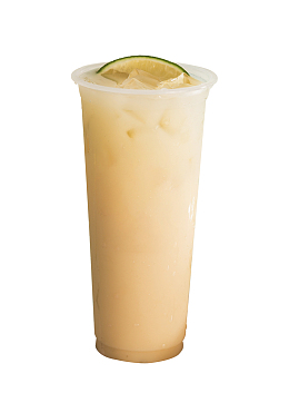 柠檬养乐多奶茶