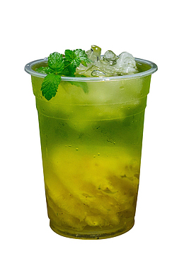 菠萝水果茶奶茶
