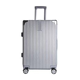 银色拉丝款旅行箱