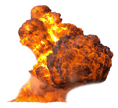 大型爆炸效果