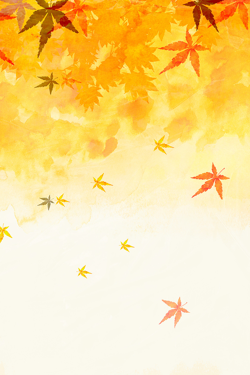 秋天叶子背景2
