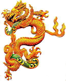 中国黄金龙纹
