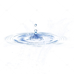 水元素精美水滴水纹