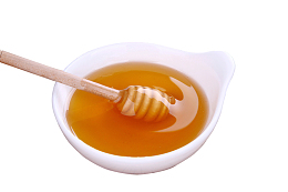 色泽透亮的蜂蜜