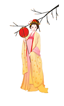 中国古典美女戏曲元素