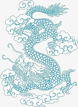 png国潮中国潮流文化飞龙腾云pngpng中国风祥云pngaipng古典中国元素