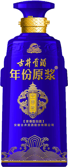 古井贡酒 中国龙蓝款