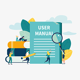 2D招聘可爱元素