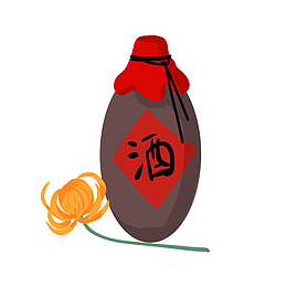 米酒酒香免扣白酒元素