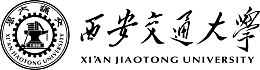 交大校徽 交大logo横版组合 黑