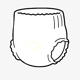 印花拉拉裤免抠素材pngpng云朵图案的宝宝纸尿裤pngpng运动会拉拉队p