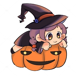 万圣节的魔法师