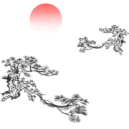 霜降古风落日余晖