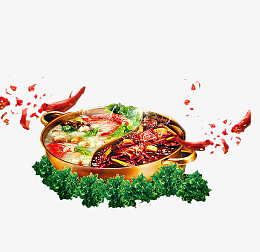 png水里活鱼pngpng卡通麻辣烫pngpng手绘美食pngpng火锅鲳鱼pngpng