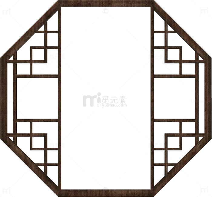 古风中国风窗框
