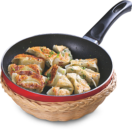 鲜爽可口煎饺
