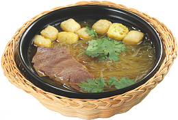咖喱牛肉粉丝汤