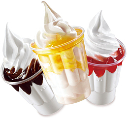 美味好吃圣代冰淇淋