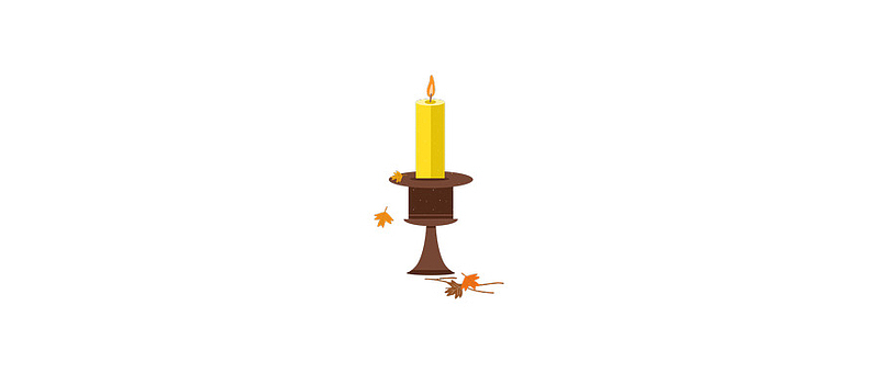万圣节蜡烛1