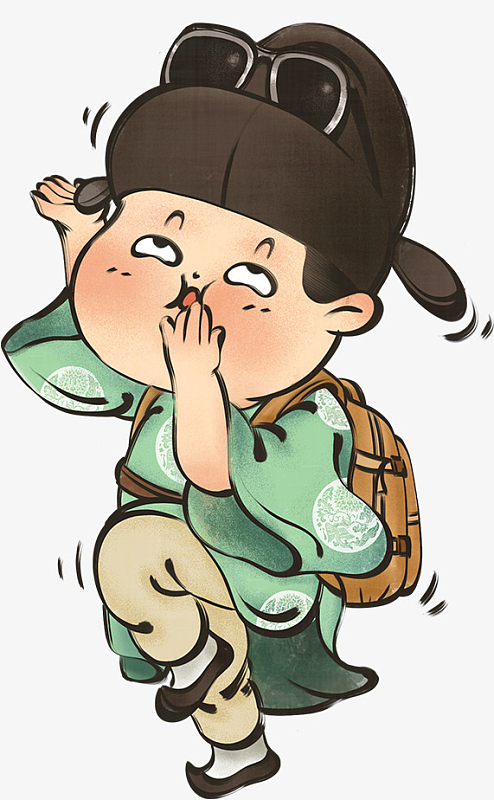 素卡通人物素材_素卡通人物图片元素-觅元素