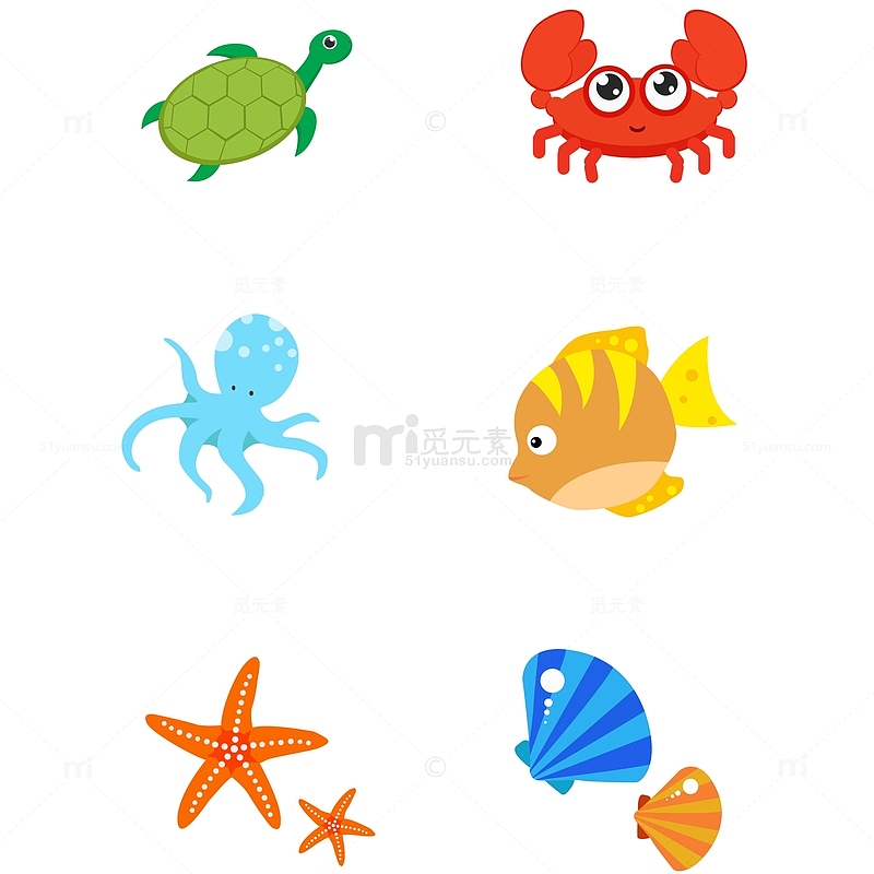 海底动物海洋生物