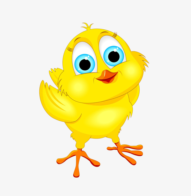 大眼萌仔小鸡素材免费下载_觅元素