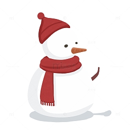 圣诞冬至小雪人8