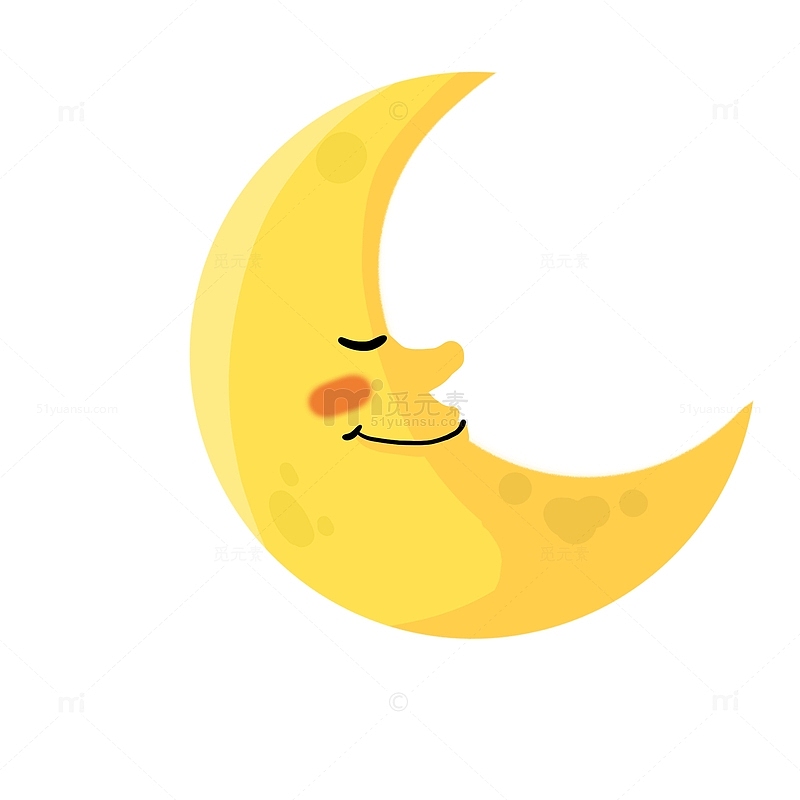 睡觉中的月亮