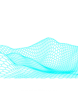 炫科技感山脉起伏3D立体背景纹理装饰