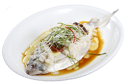 家庭清蒸鲈鱼
