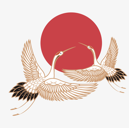 国潮云鹤飞鹤
