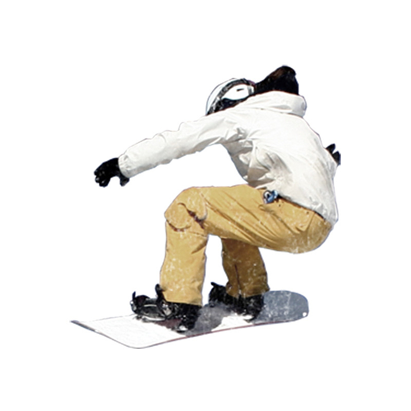 滑雪 溜冰 人 冬天 悬空