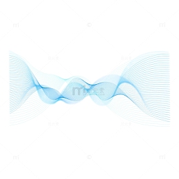 科技曲线线条