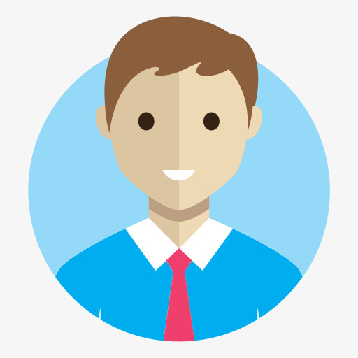 普通白领男性头像