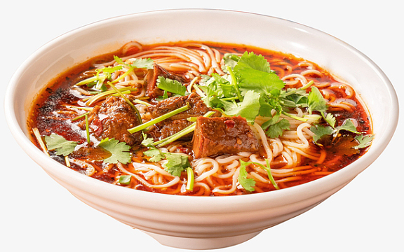 香辣牛肉面素材_香辣牛肉面图片元素-觅元素
