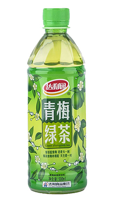 青梅绿茶饮料