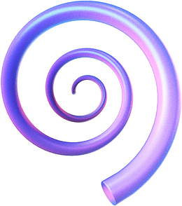 螺旋渐变色元素