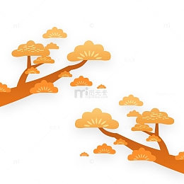 元旦促销元素过年氛围元素PNG