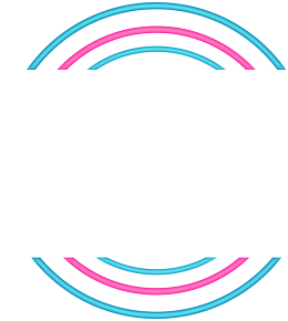 霓虹灯几何体漂浮元素设计