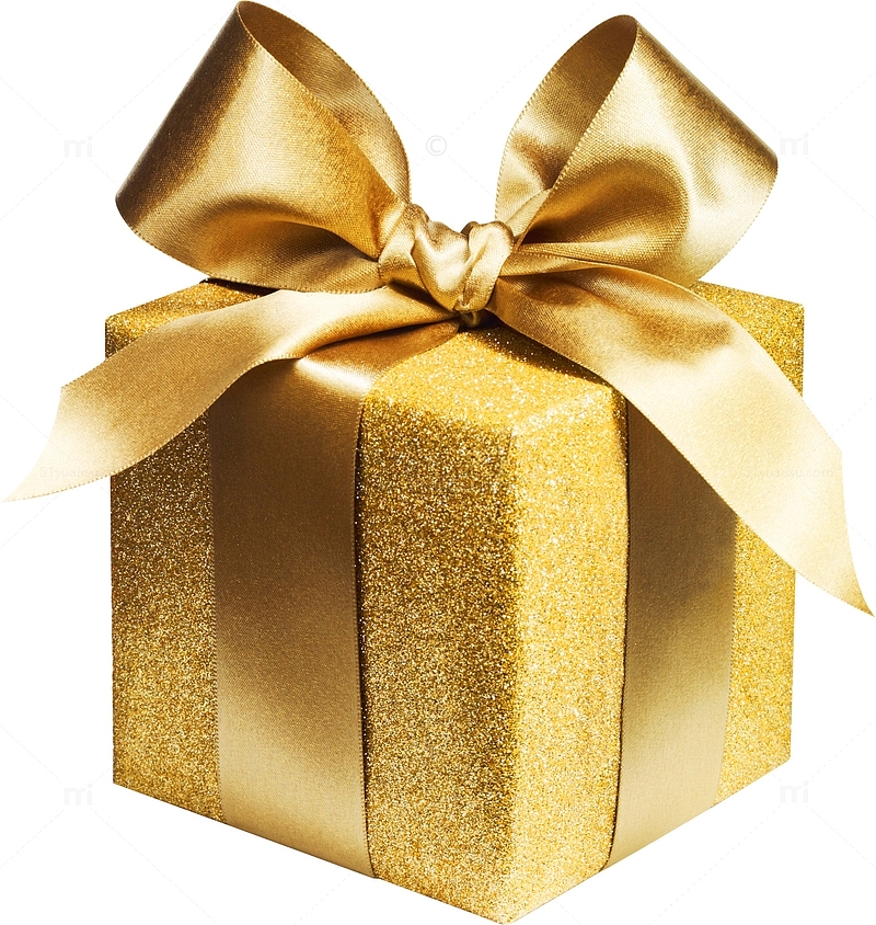 质感金色礼盒