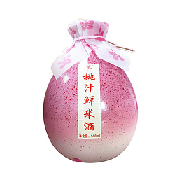 香甜桃花米酒