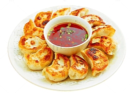 美味黄金煎饺